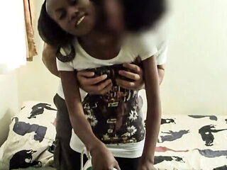 Raw Hardcore Fuck With Tight 18yo Ebony Maid And Hung Boss Doggystyle