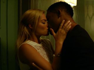 Margot Robbie - Sexy in Black Bikini - Focus (2015)