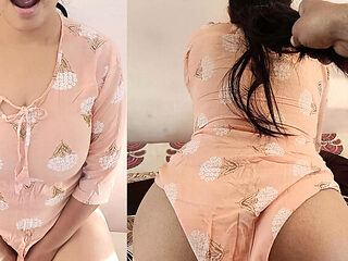 Desi Step Sister Fucks Step Brother Behind Husband's Back - Big Tits & Real Orgasm