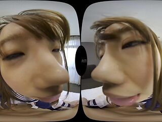 Japanese Student POV Heat Fuels Wild Ultra Virtual Passion Play