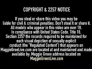 Marvelous Maggie Green and Karen Fisher at bikini clip