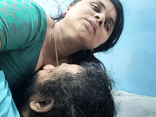 Hot Mallu Maid Fucks Boss in Kitchen - Indian Servant Romance & Bedroom Action