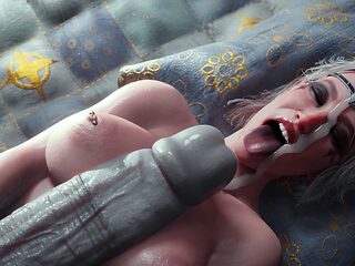 3D Futa Anal Cumshot - Animation Futanari MILF cartoon sex