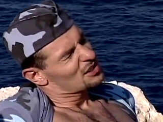 Hung Young Military Jock Gets Ass Fucked by His Muscular Lover and Takes a Huge Cumshot