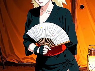 Slutty Temari gets her ass wrecked by stranger's big cock in animated hentai