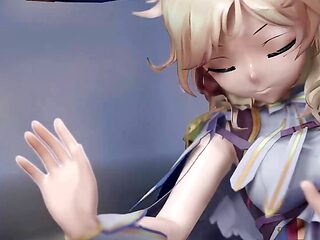 Napoon - Cute Girl Sexy Dance (3D Hentai)