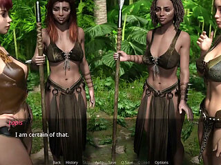 The Lust City - Short Haired Red Head with Big Tits Shows Us Around Her Jungle