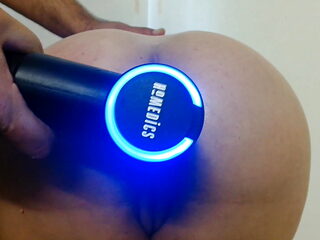 Getting ass fucked with toys