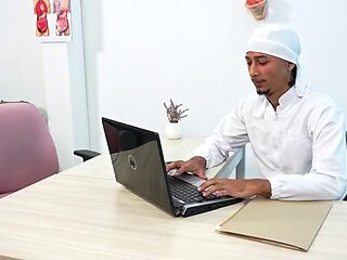 Danny Whiite Pounds Tattooed Marcus Browns Ass in Hardcore Doctor Exam