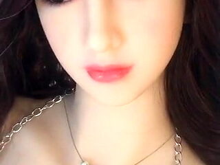 Naughty Asian Sex Doll in Chain Bikini Ready For a Big Hard 