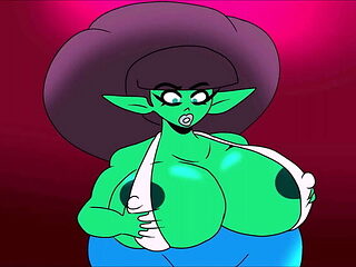 McDraws Halloween Futa Dragon Fucks MILF Wife in Animated Group Sex Creampie