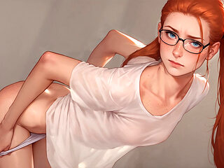 Husband Caught His Wife Naked with Delivery Man - 3D Hentai Animated Porn - Mila Ai