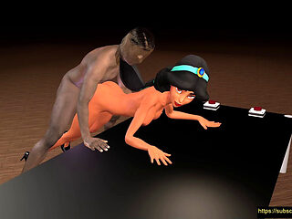 Jasmine Doggy Position Adventure with Partner