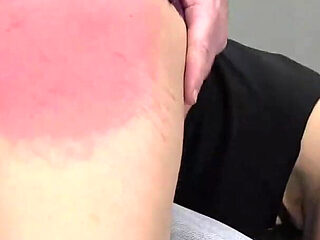 Luca Bella spanking on the couch