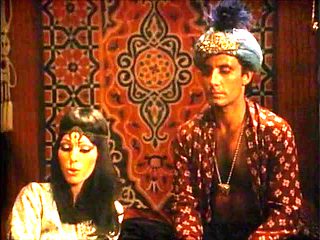 Vintage Arabian Nights lesbian threesome