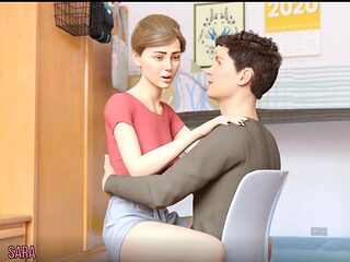 Lust academy, house chores, visual novel