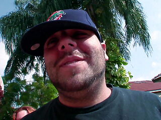 Brown-haired milf with big tits gets fucked hard by stranger