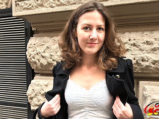 GERMAN SCOUT - College Teen Alessandra get Fuck at Casting