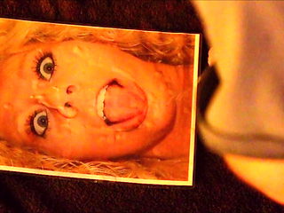 BIG FACIAL CUM TRIBUTE BLONDE MASSIVE LOAD CUMSHOWER