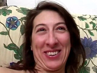 MILF in lingerie fucks and sucks in amateur threesome