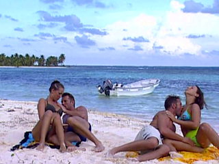 Mandy Bright Maria Bellucci Beach