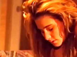 Blonde with Big Boobs and Hairy Pussy Licked and Fucked Hard