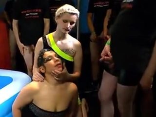 Ho Facialized In Pissing