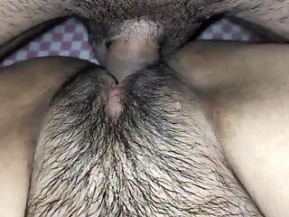 Brother and Sister have Sex in Morning, Big Dick With Wet Pussy