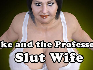 Professor's Slut Wife Fucks Mike Rough Surprise Sex