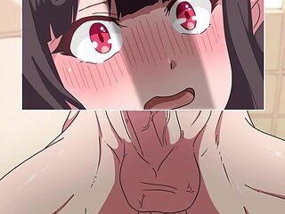 Shadow of the Penis Falls on Face in 4K Hentai Anime Sex