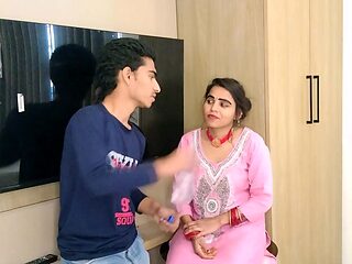 Indian girl with natural boobs fucked by her boyfriend