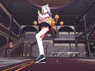 【Blue Archive MMD】Sand Wolf Shiroko / AOA-Еxcuse me 【For gentlemen】