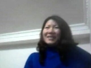 Chinese girl show tits on webcam