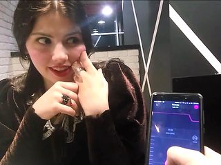 Vibrating Panties in a Restaurant