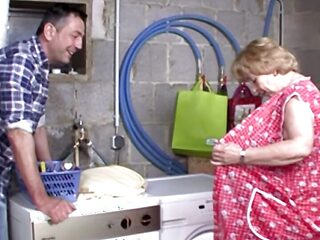 My husband fucks our grandma who is our neighbor