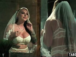 Busty bride-to-be takes a cheating chance in doggystyle