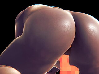 3d CG animation sex Big tits