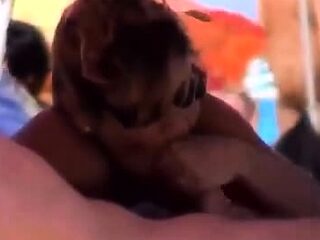 Beach Handjobs and blowjobs