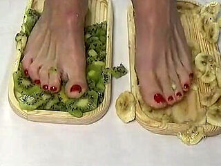 I Trample the Fruit with My Feet. Lick My Legs
