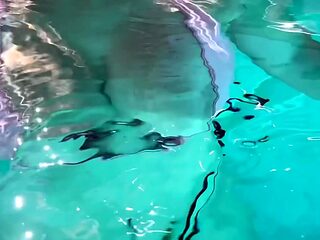 Italian MILF gets wet in a bikini