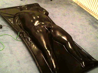 Latex Vacuum Bed Self Bondage
