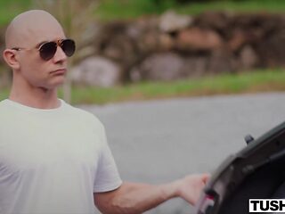 TUSHY It's only natural to gape on vacation with your best friend