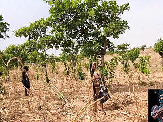 Sexy Petite Muslim Teen in Hijab Gets Dominated by Big Black Cock in Village Outdoors