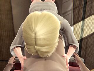 Tsunade hentai parody featuring Erza6662 in a wild cartoon adult adventure