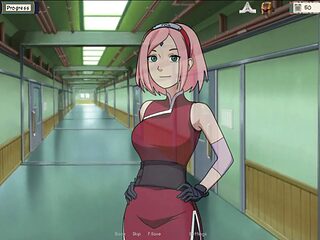 Naruto kunoichi trainer with plenty of action and big boobs
