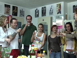 Birthday Party Goes In The Wrong Direction At The End Of Fucking Everyone With Everyone