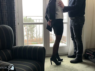 Secretary fuck in business meeting break