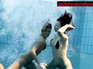 Sophisticated baby girl's striptease porn