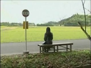 Japanese lesbians on a bus