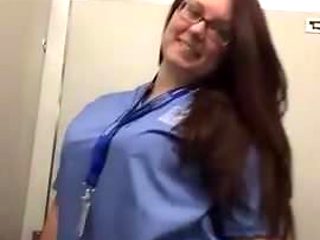 Chubby Nurse Showing her Sexy Body